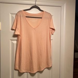 NWOT Torrid Peach Short Sleeve Tee…size 1
